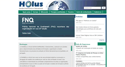 Desktop Screenshot of holusgestao.com.br